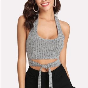 Wrap Halter Top Small